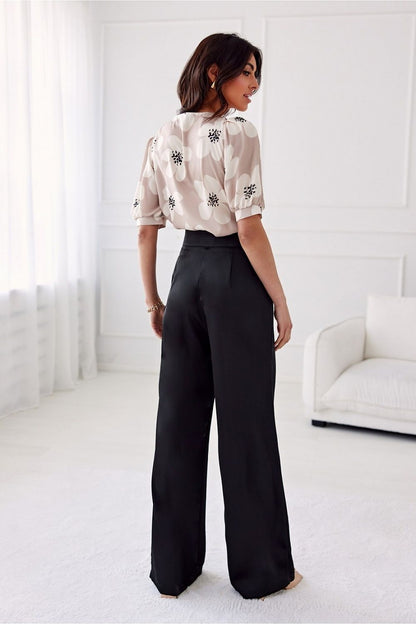 Elegant Wide-Leg Trousers