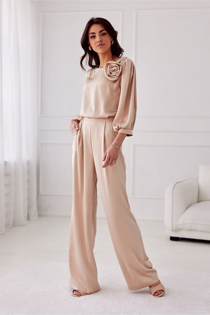 Elegant Wide-Leg Trousers