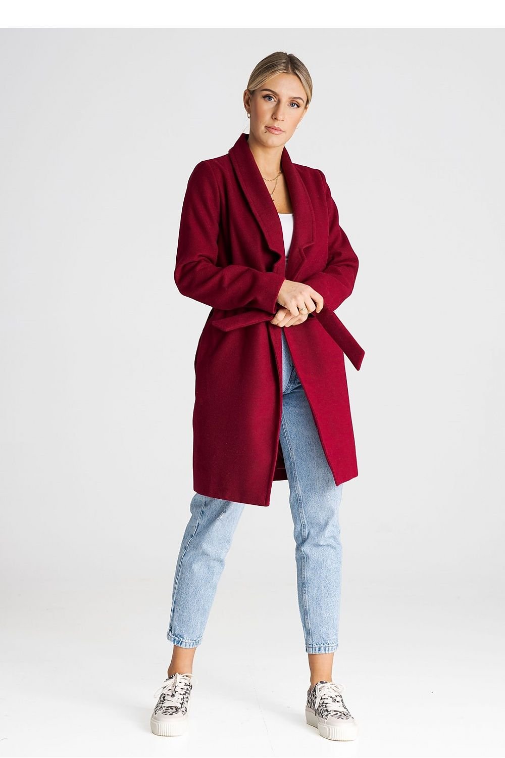 Chic Belted Coat