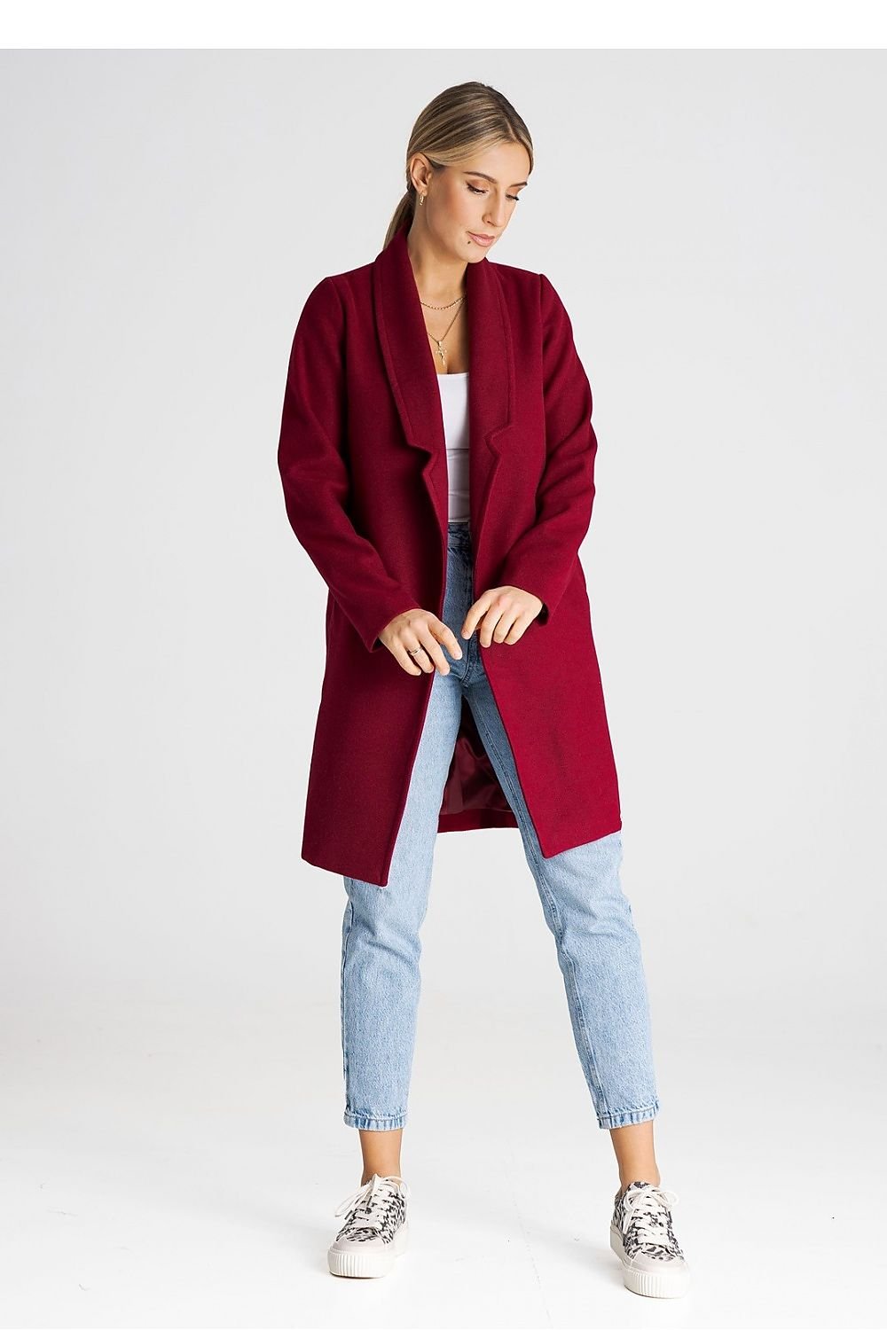 Chic Belted Coat