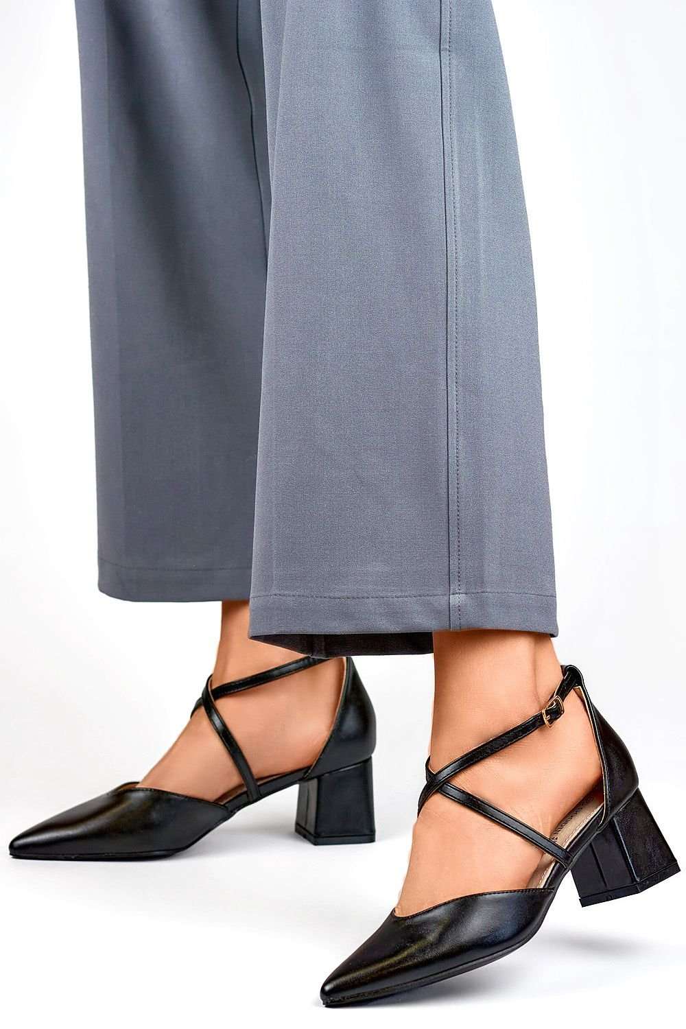 Adeline Block Heel Pumps