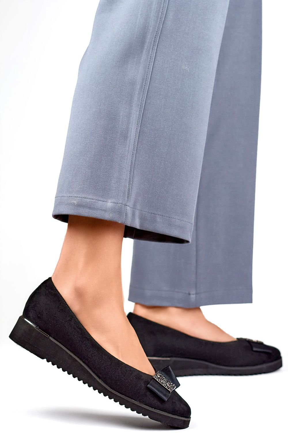 Eco-Suede Cat's Eye Pumps