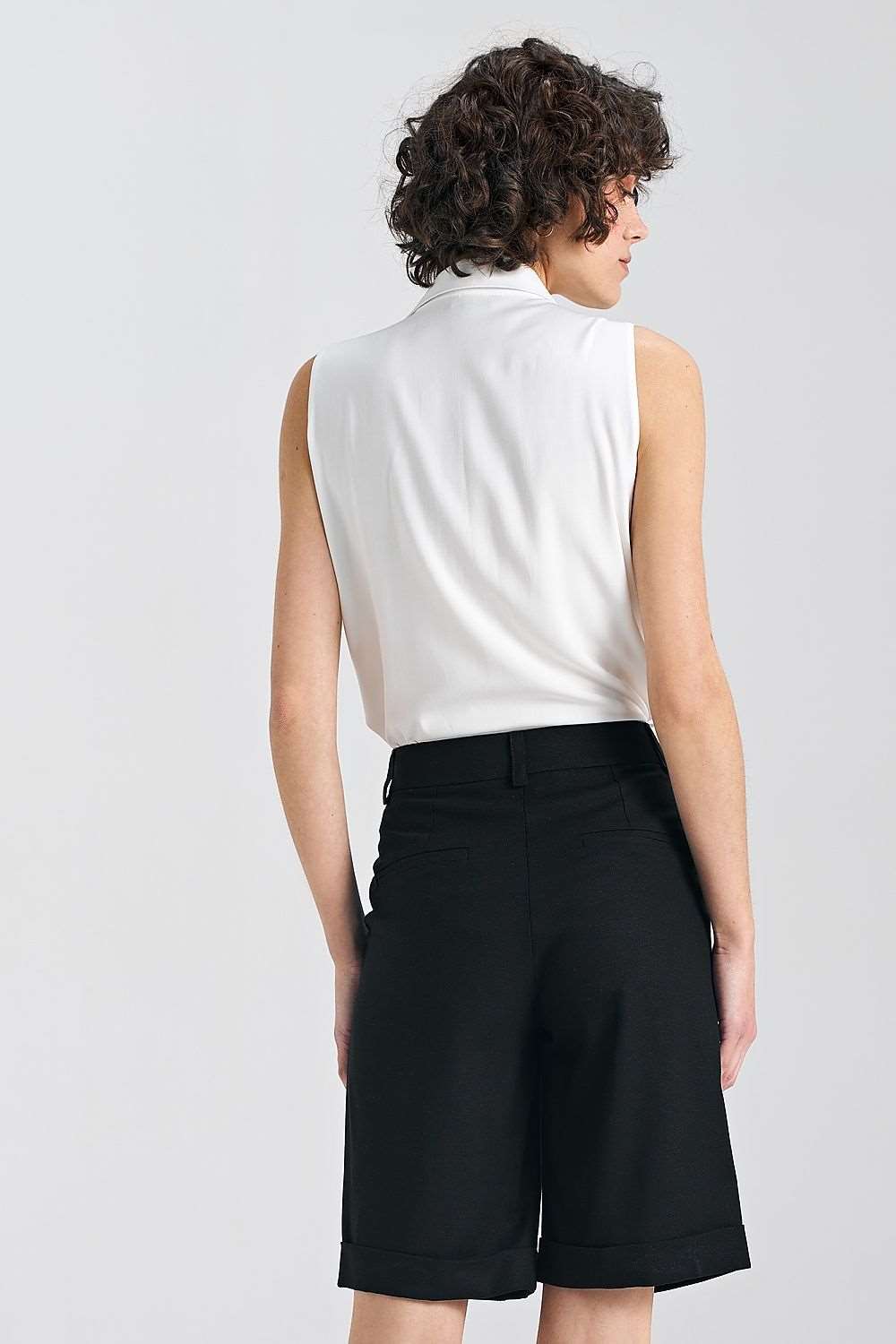 Amelia Sleeveless Viscose Shirt