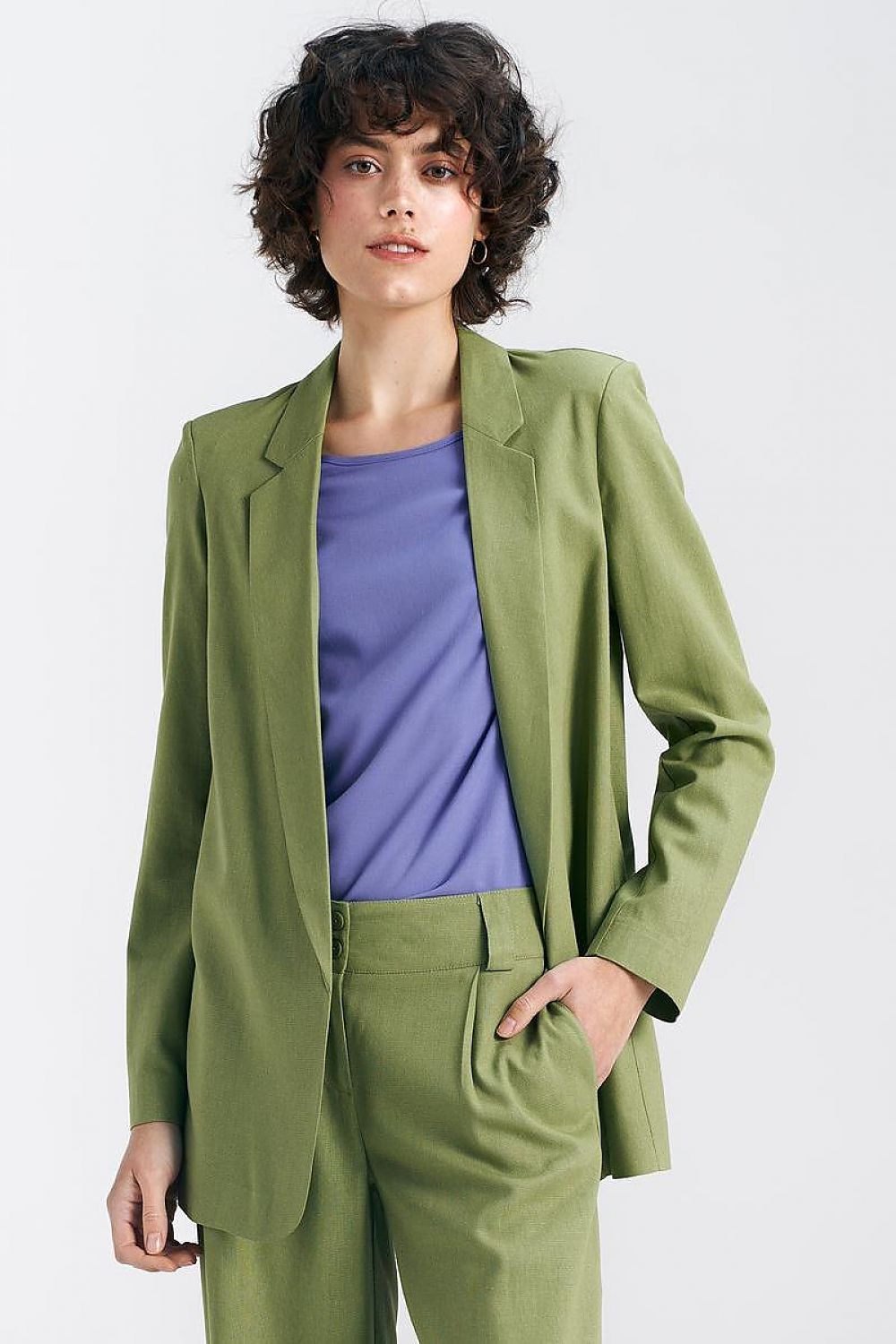 Chic Lightweight Linen Jacket