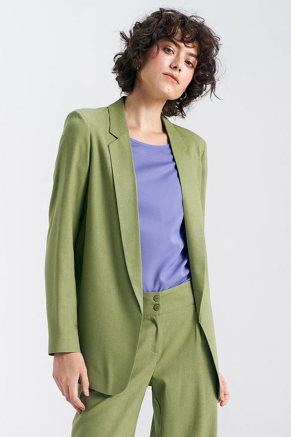 Chic Lightweight Linen Jacket