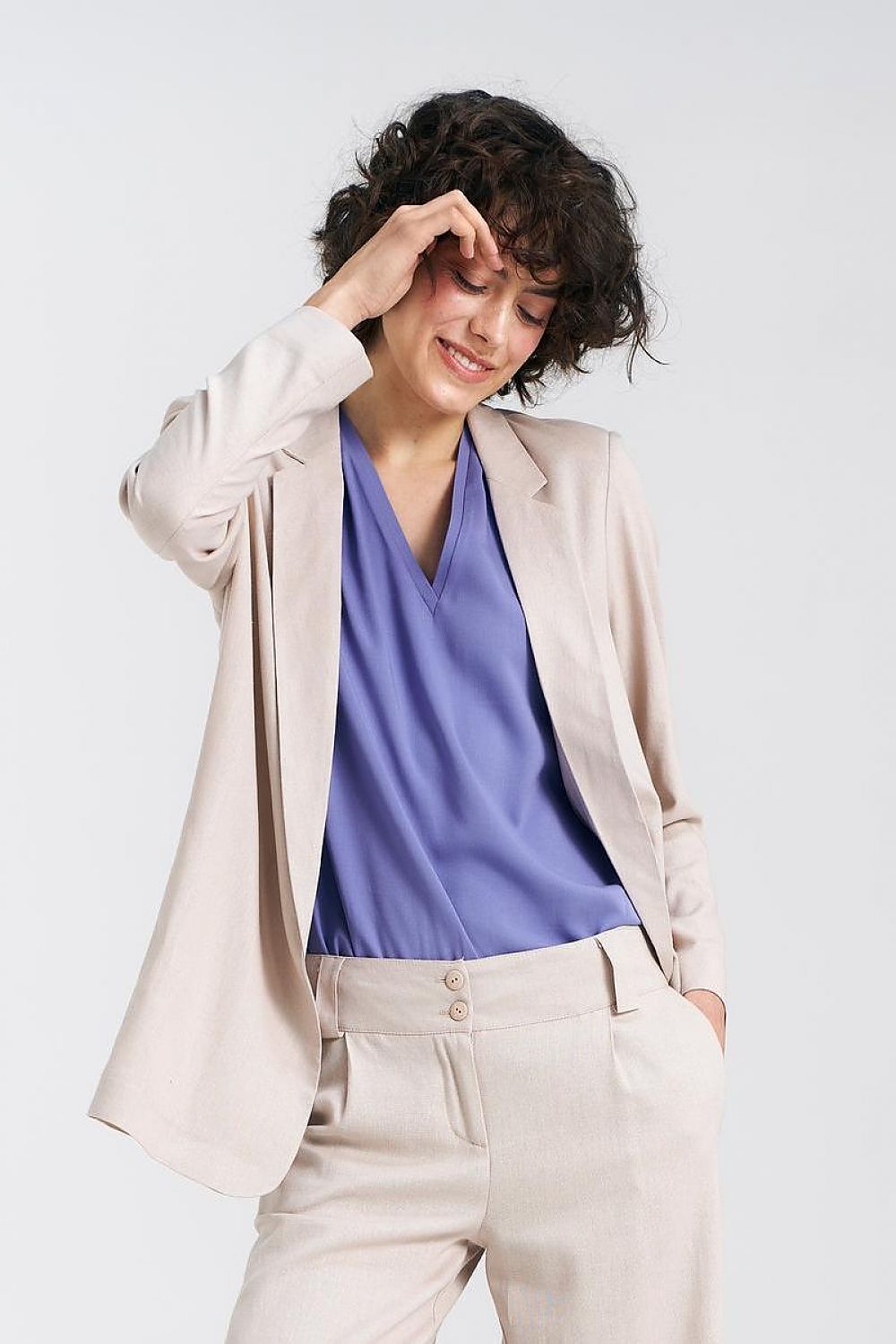 Chic Lightweight Linen Jacket