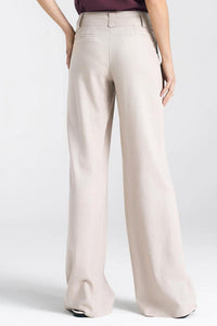 Relaxed Fit Wide-Leg Trousers