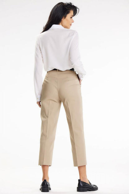 Tailored Long Sleeve Shirt with Decorative Pocket and Gold Button - Michelle & Kenza Co.