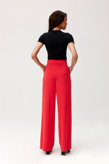 Chic High-Waisted Trousers