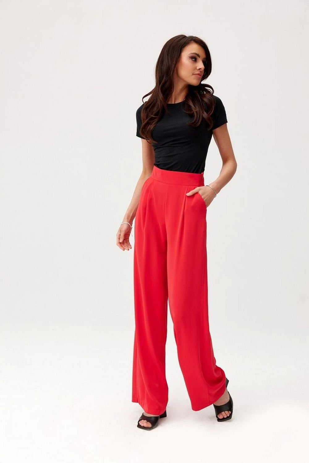 Chic High-Waisted Trousers