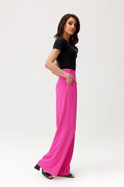 Chic High-Waisted Trousers