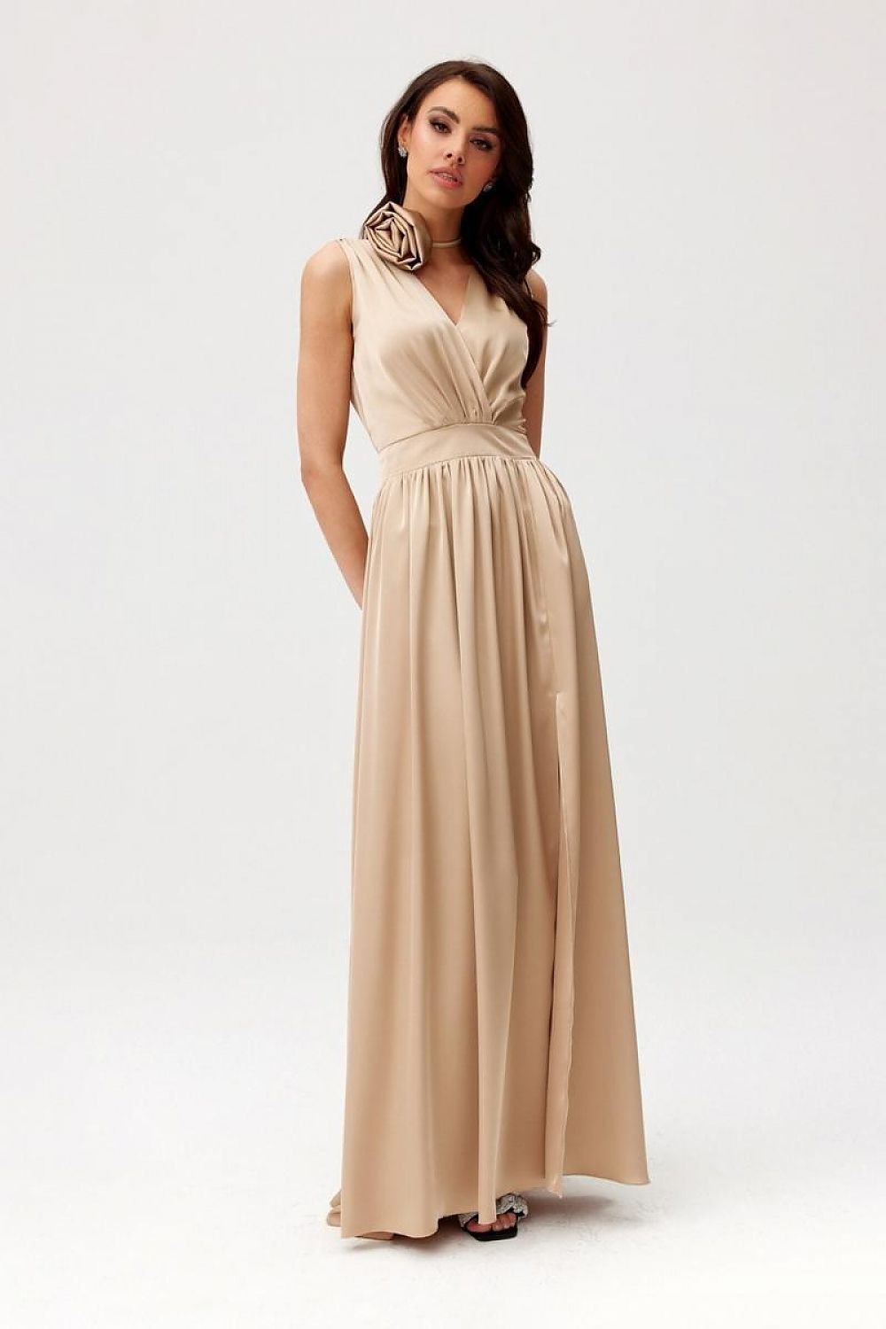 Elegant Maxi Cocktail Dress