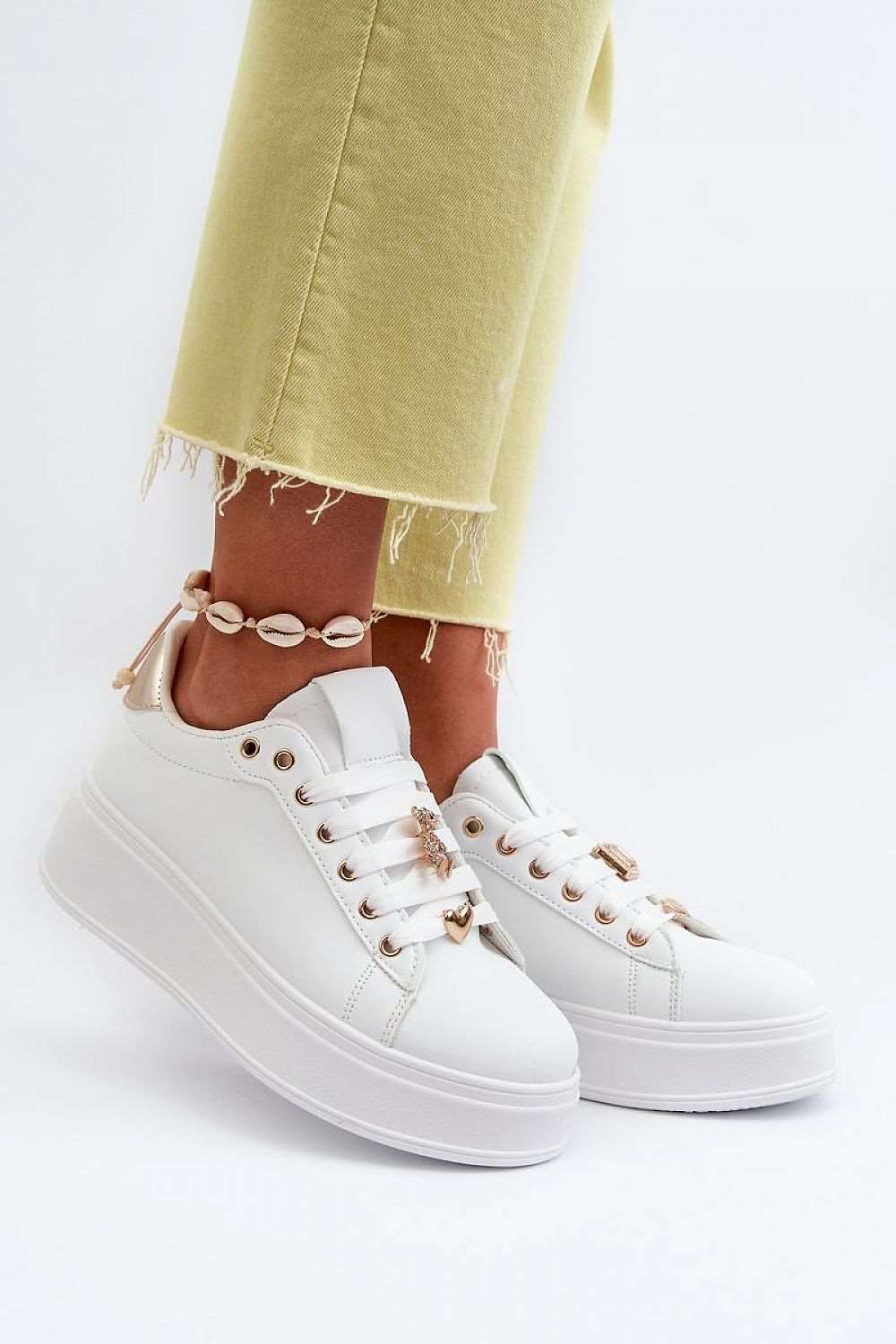 Alicia Eco Leather Platform Sneakers