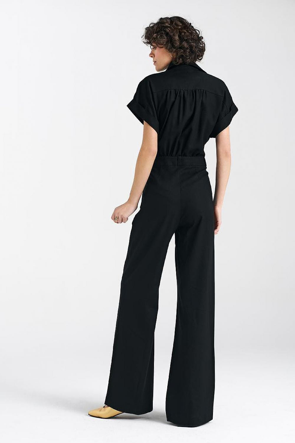 Elegant Linen Blend Jumpsuit