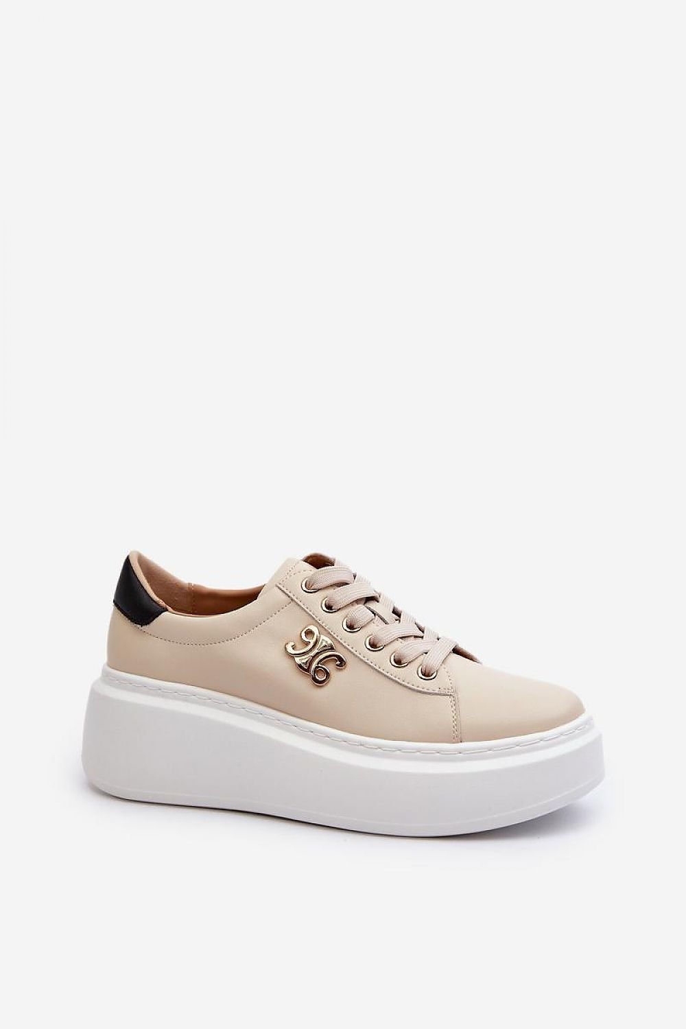 Stylish Platform Leather Sneakers