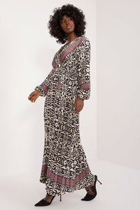 Elegant Long Sleeve Maxi Dress