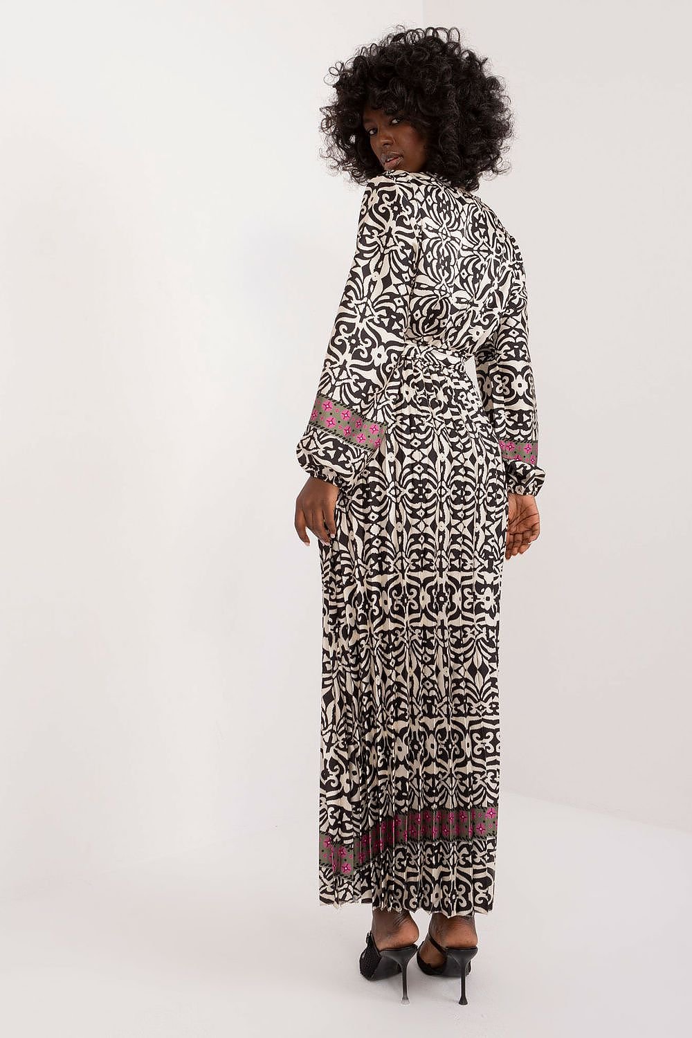 Elegant Long Sleeve Maxi Dress