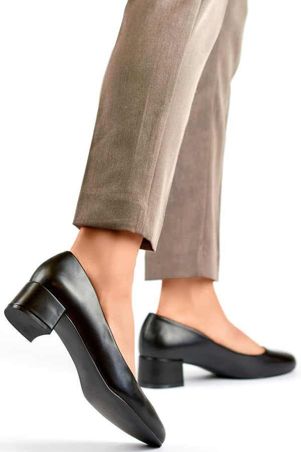 Comfortable Block Heel Pumps