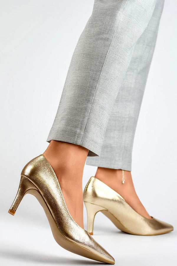 Eco-Leather Stiletto Pumps