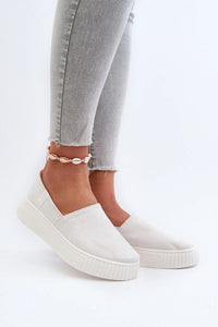 Memory Foam Platform Sneakers