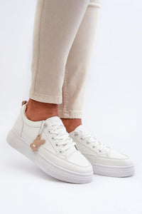 Comfortable Eco-Leather Platform Sneakers