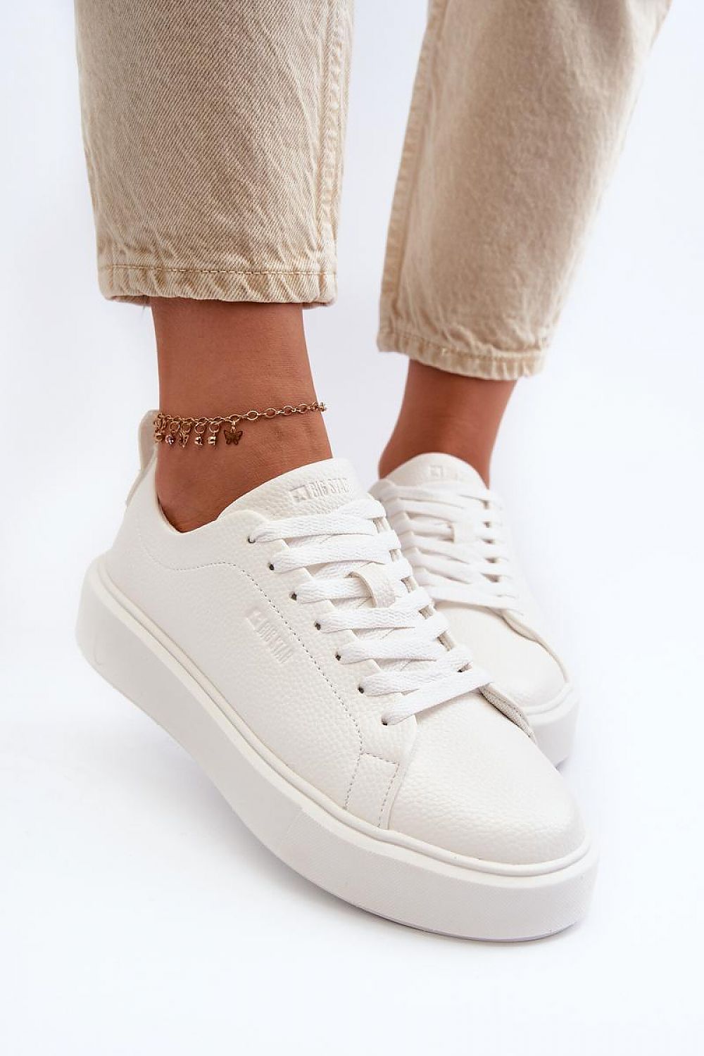 Memory Foam Platform Sneakers