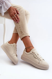 Memory Foam Platform Sneakers