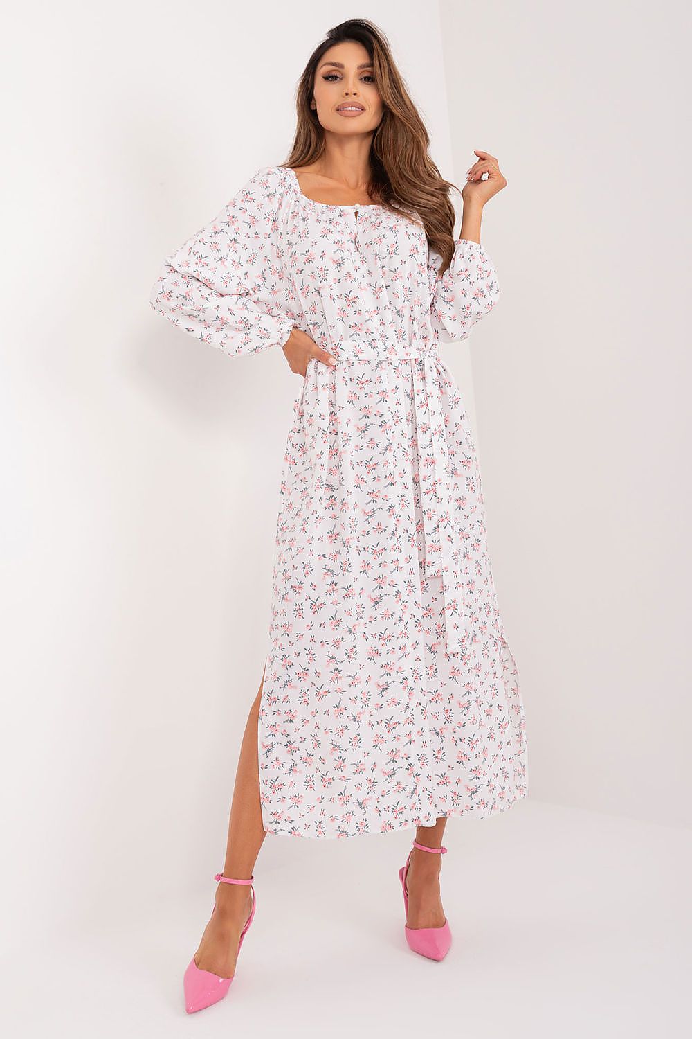 Vintage Floral Maxi Dress