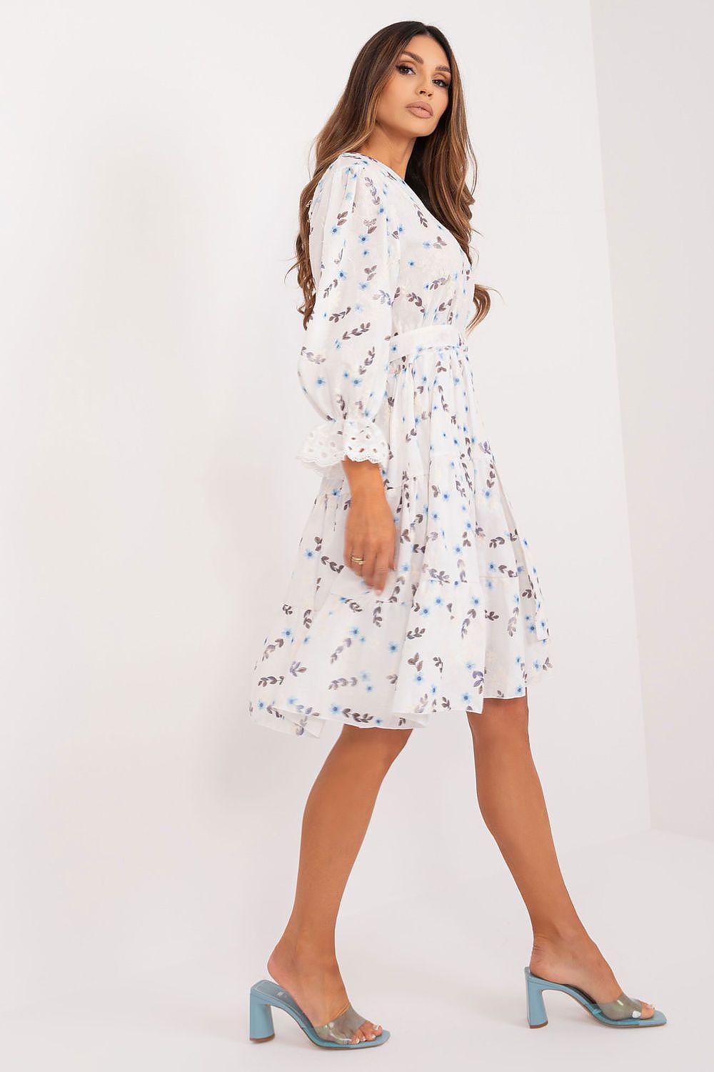 Elegant Embroidered Boho Midi Dress