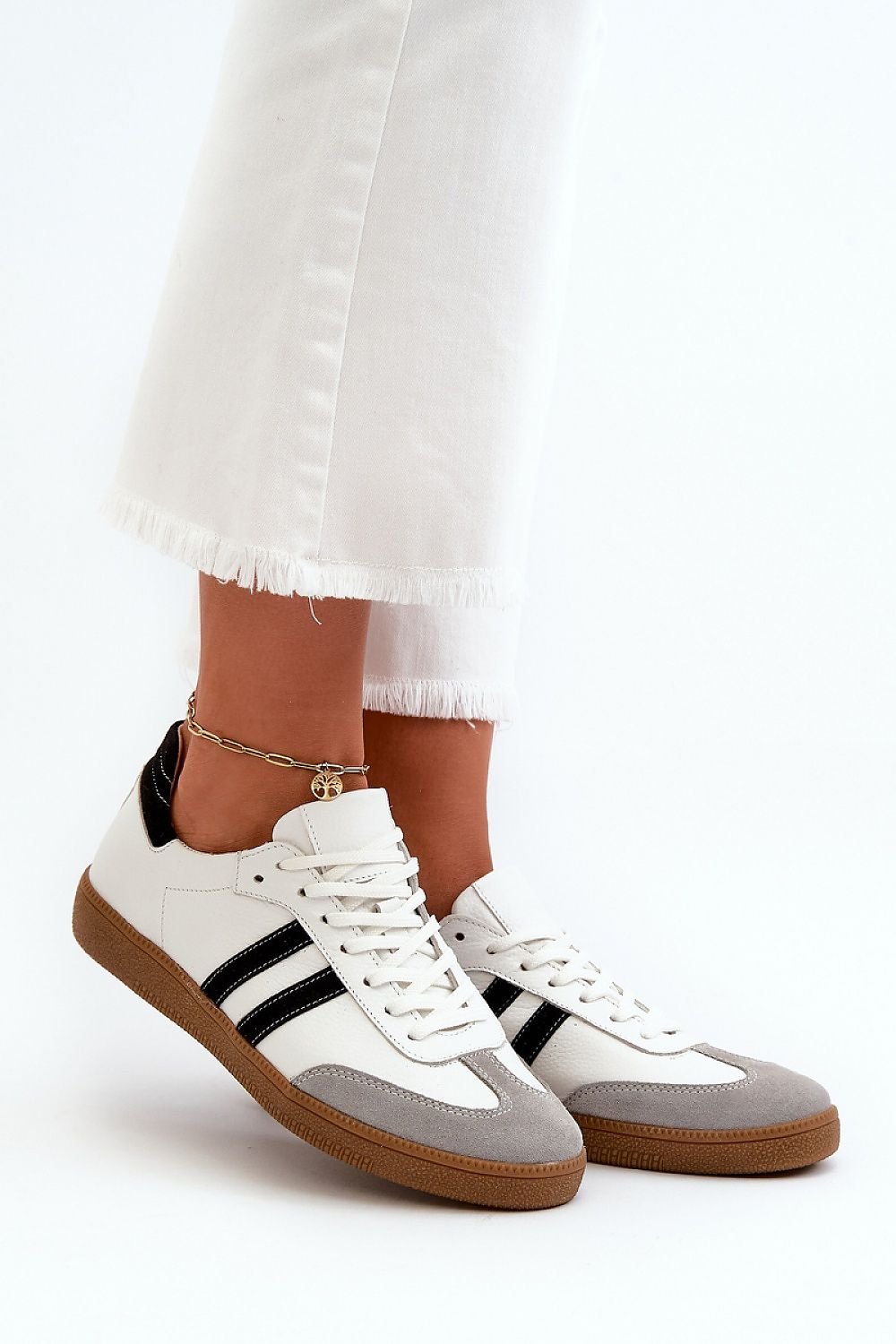 Soft Suede Lace-Up Sneakers