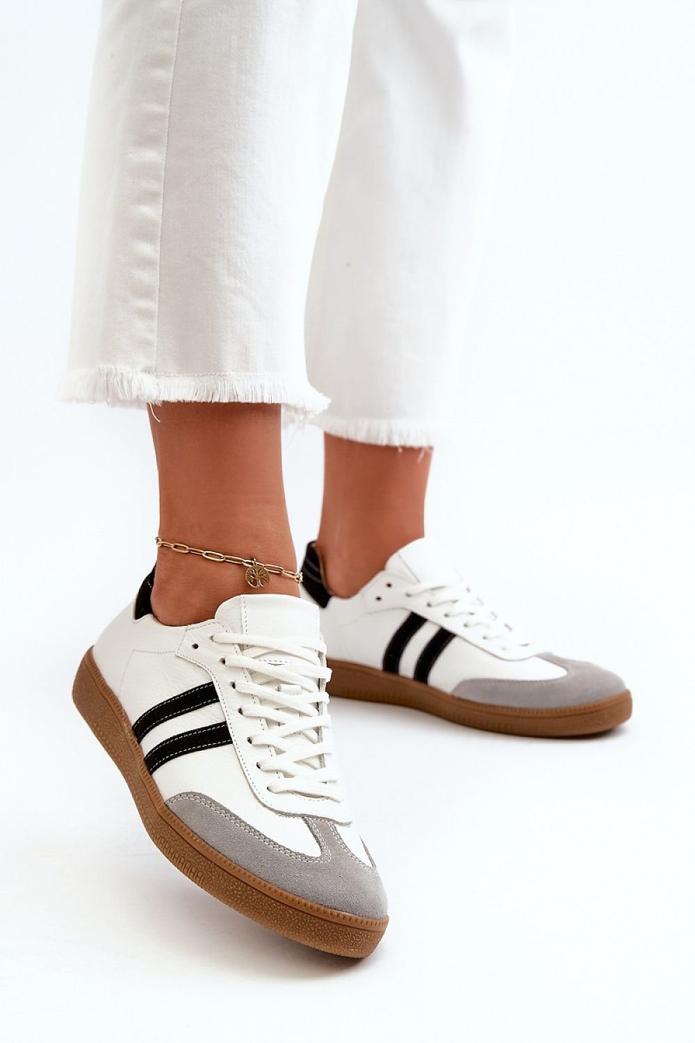 Soft Suede Lace-Up Sneakers