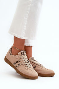 Soft Suede Lace-Up Sneakers