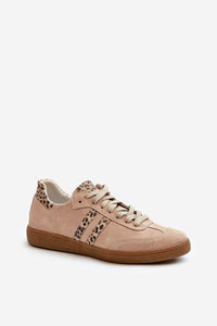 Soft Suede Lace-Up Sneakers