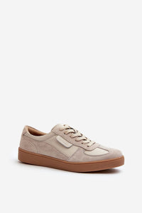 Comfortable Leather Low-Top Sneakers