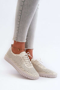 Amelia Leather Sneakers