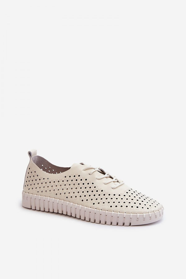 Breathable Leather Sneakers for Women