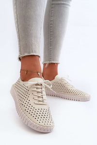 Amelia Leather Sneakers