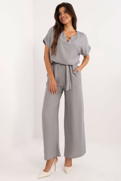 Chic Blouse & Trousers Set