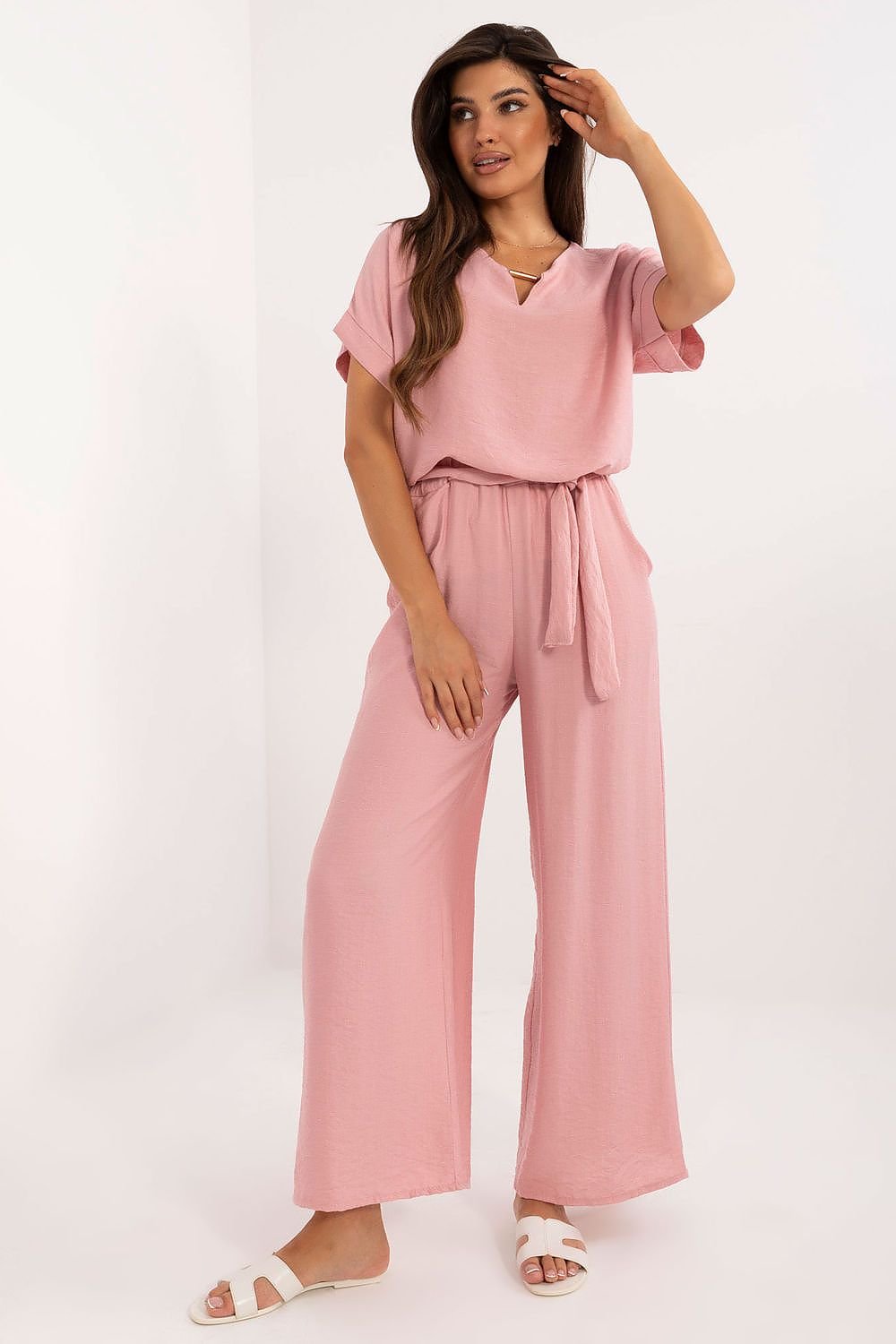 Chic Blouse & Trousers Set