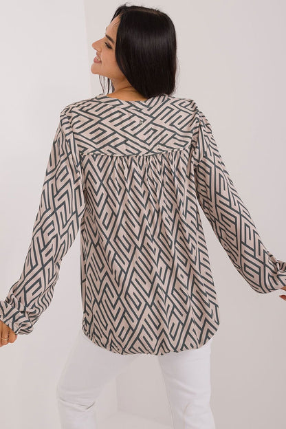 Ecological V-Neck Blouse