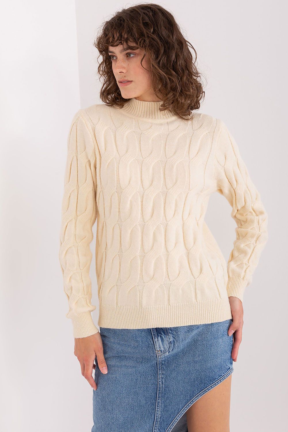 Chic Turtleneck Casual Women's Sweater