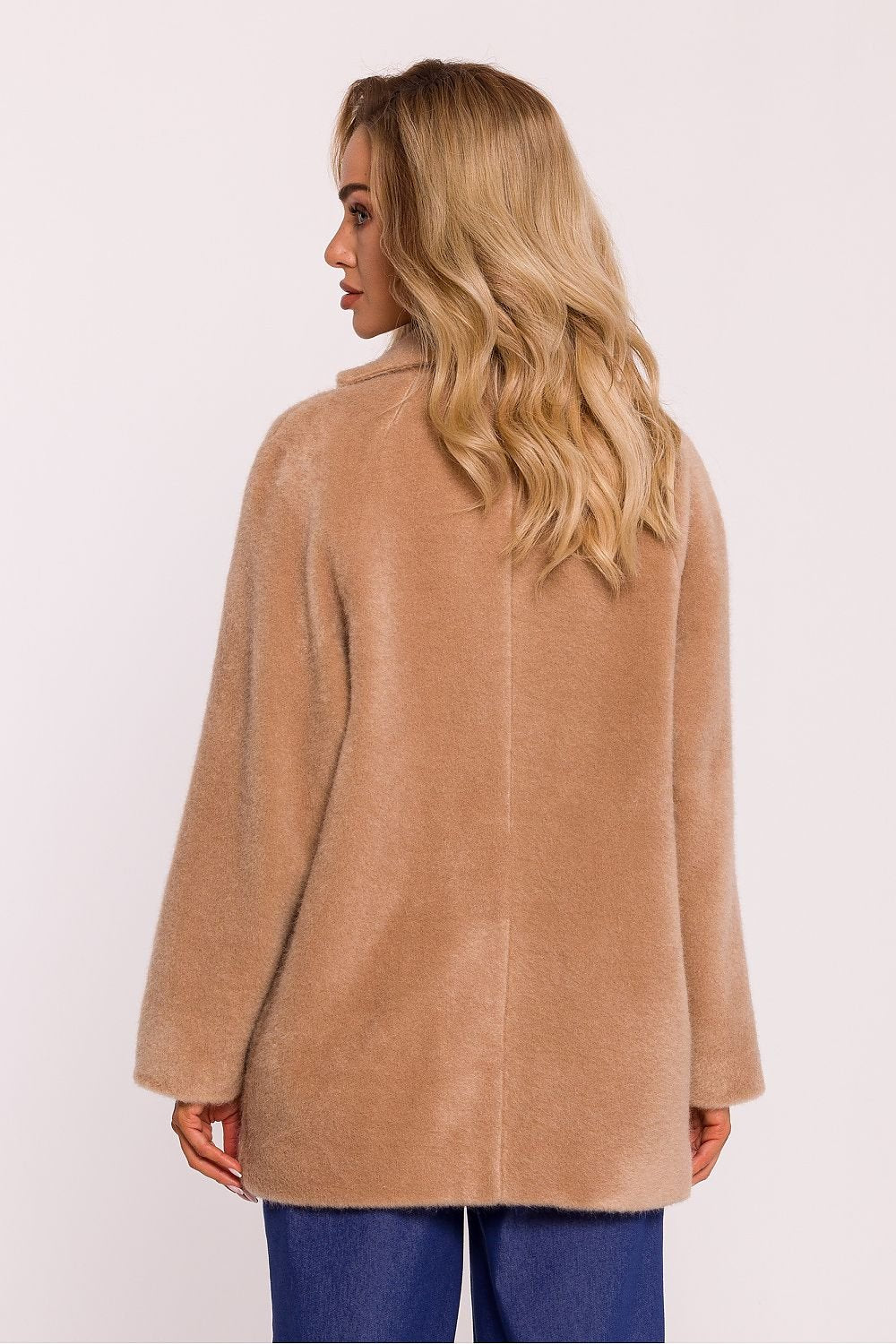 Oversized Plush Teddy Coat