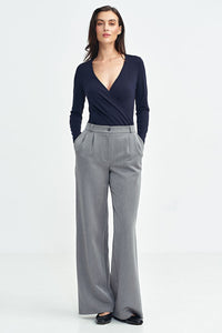 Elegant Wide-Leg Trousers