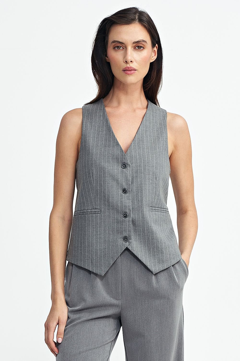 Elegant Tennis Style Gilet