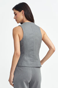 Elegant Tennis Style Gilet