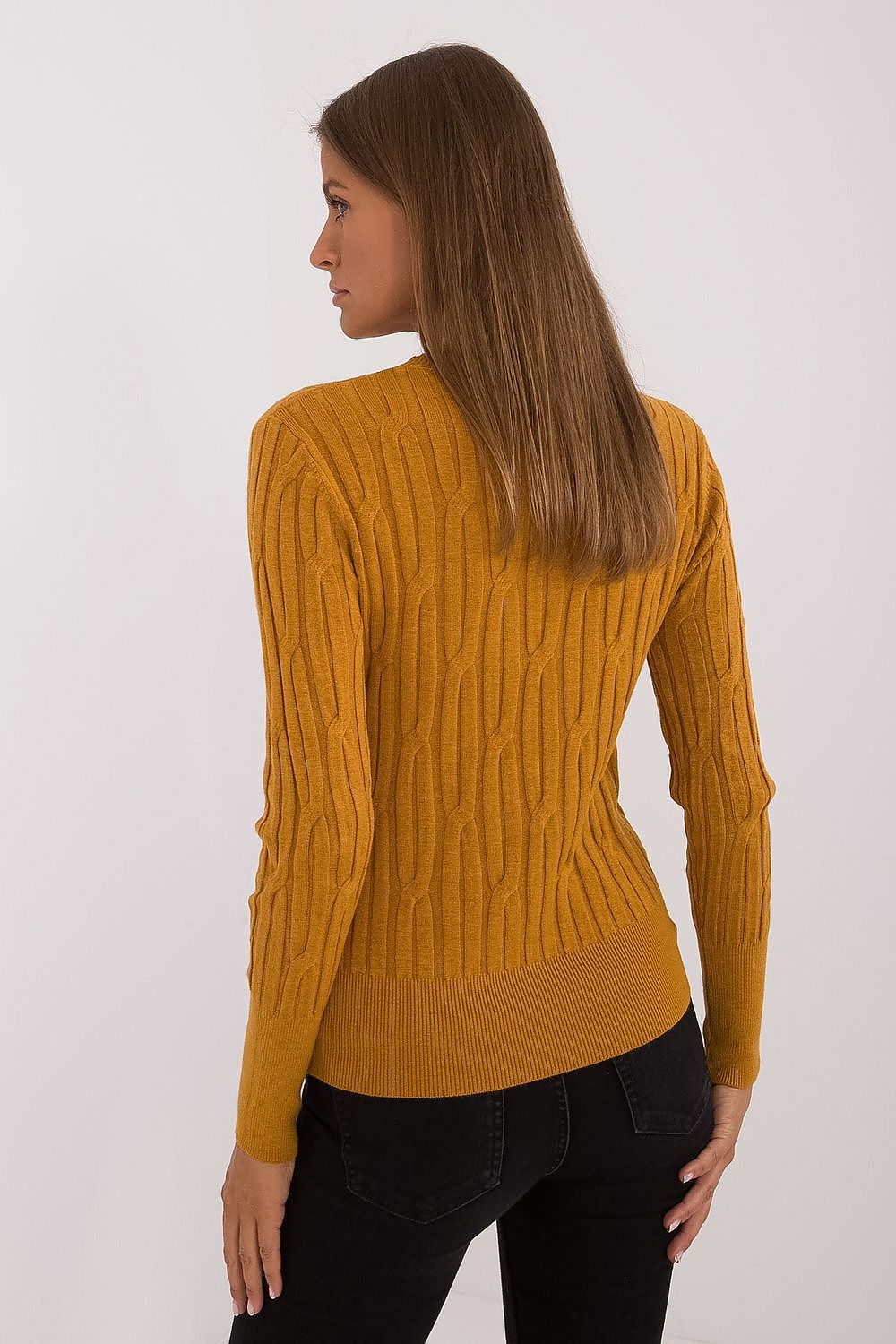 Viscose Blend Jumper with Textured Finish - Michelle & Kenza Co.