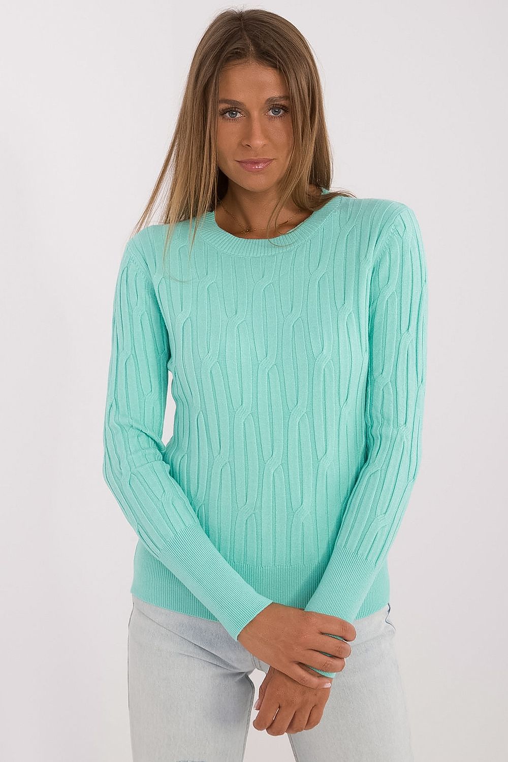 Textured Casual Women's Jumper