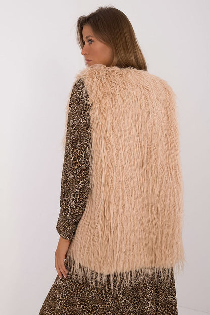 Faux Fur Gilet with Insulated Comfort - Michelle & Kenza Co.