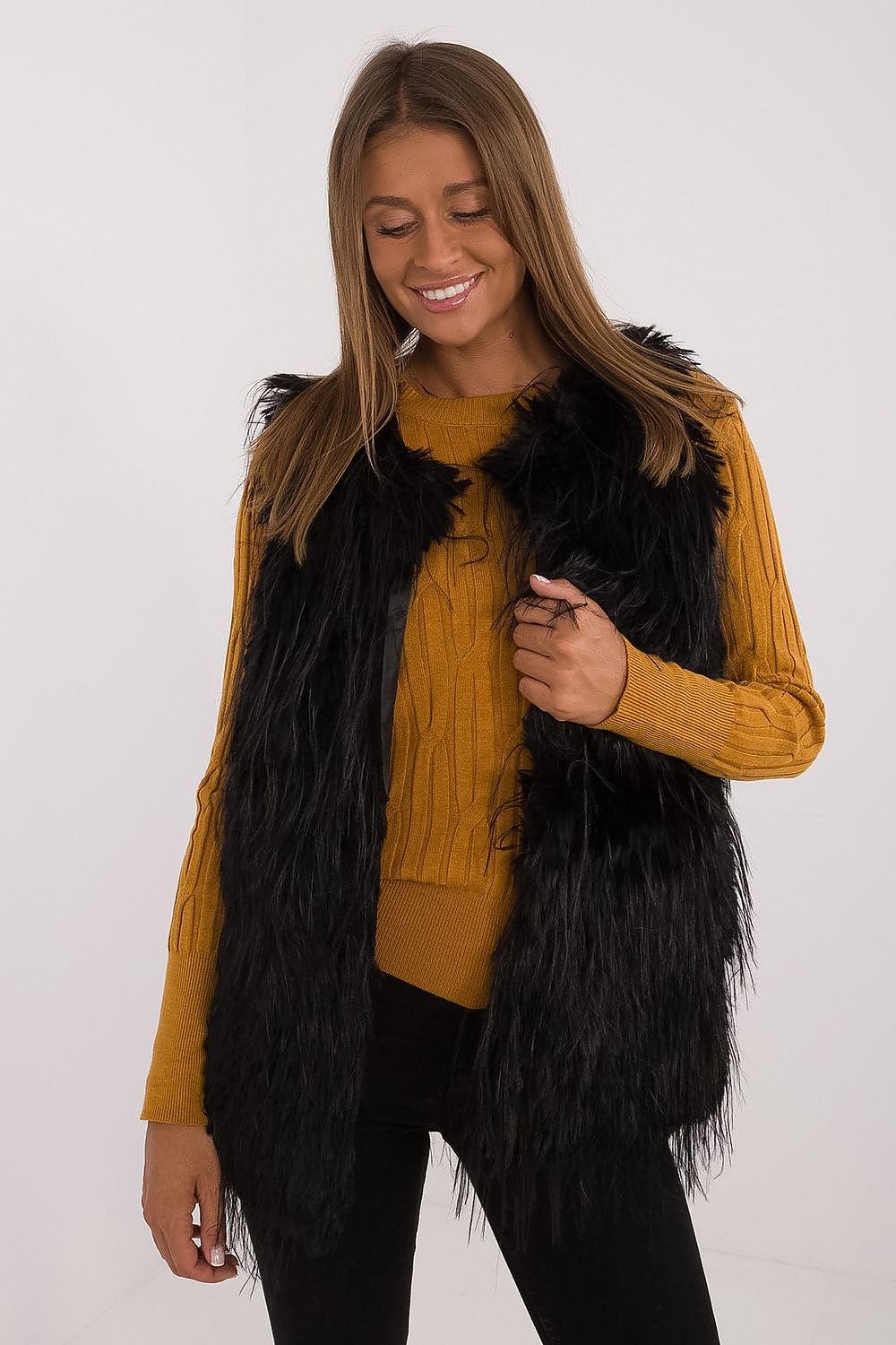 Everyday Chic Faux Fur Gilet