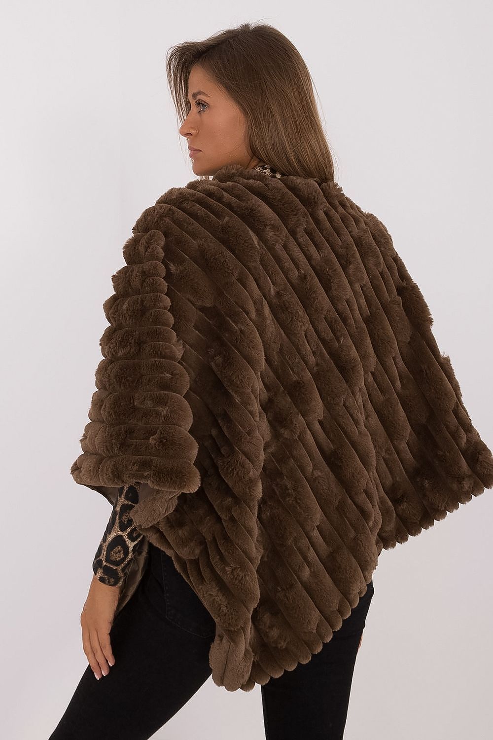 Textured Everyday Casual Poncho